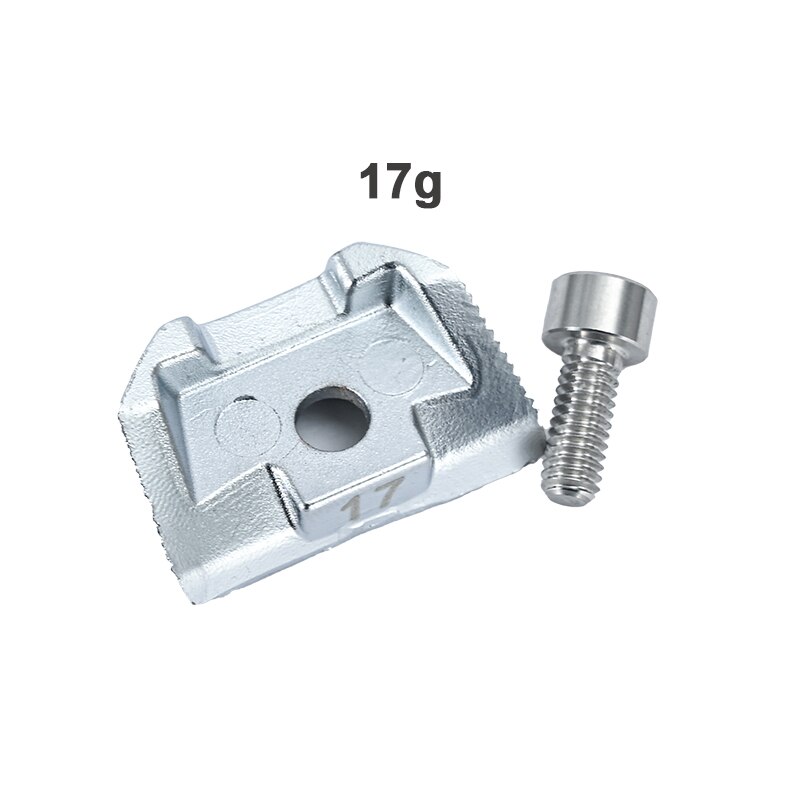 1 Stck 5g 7g 9g 11g 13g 15g 17g 19g 21g legierung Gewichte Schraube Holz Fahrer Seite Gewicht Schraube Für Golf Verein SIM: 17g