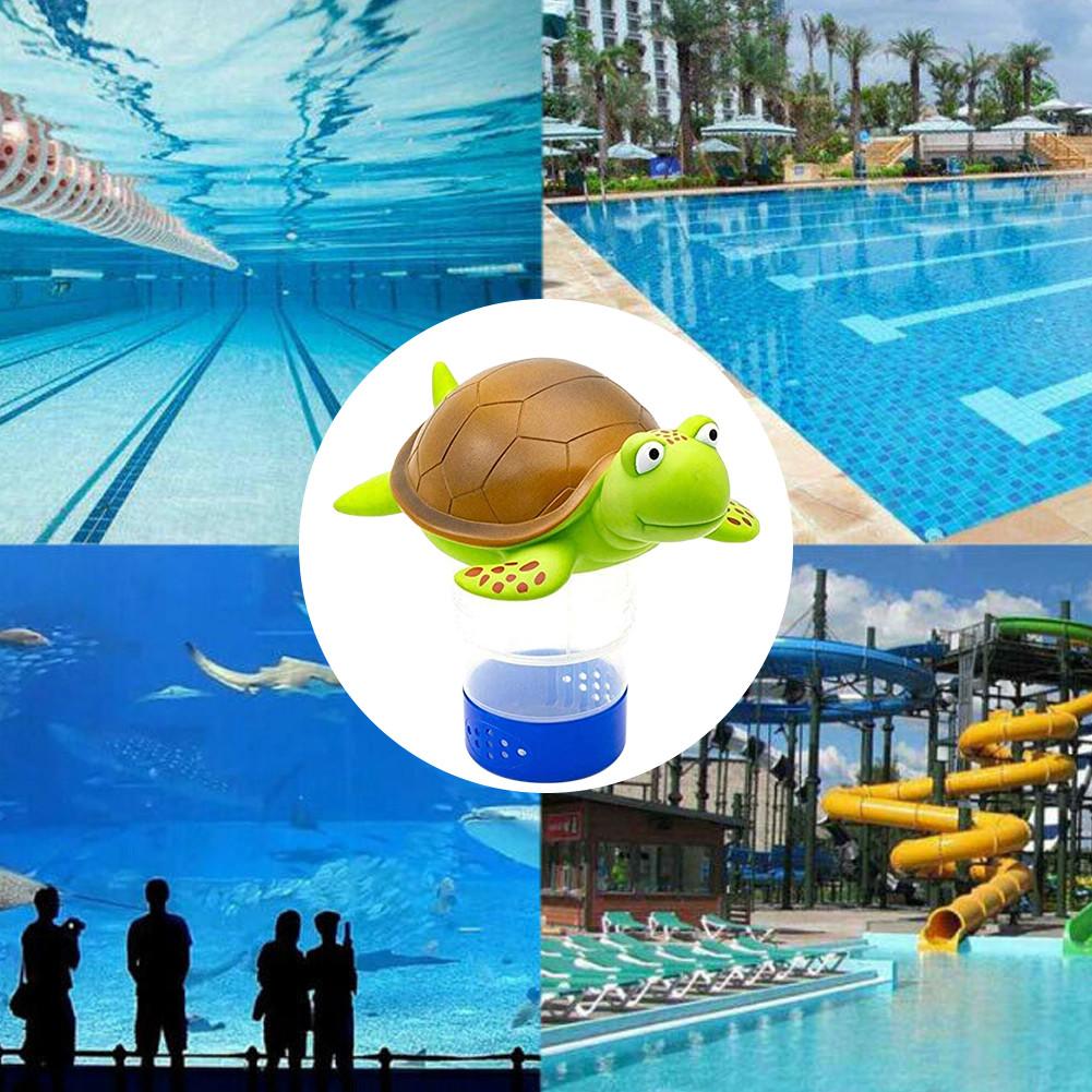 Flotador de cloro para piscina, difusor de vinilo flotante para animales, dispensador de cloro