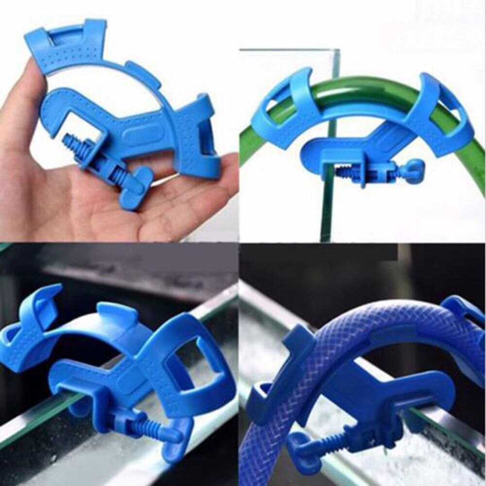 1pc Fish Aquarium Filtration Water Pipe Filter Hose Holder Mount Tube Tank Accessories Aquarium Filter Accessories