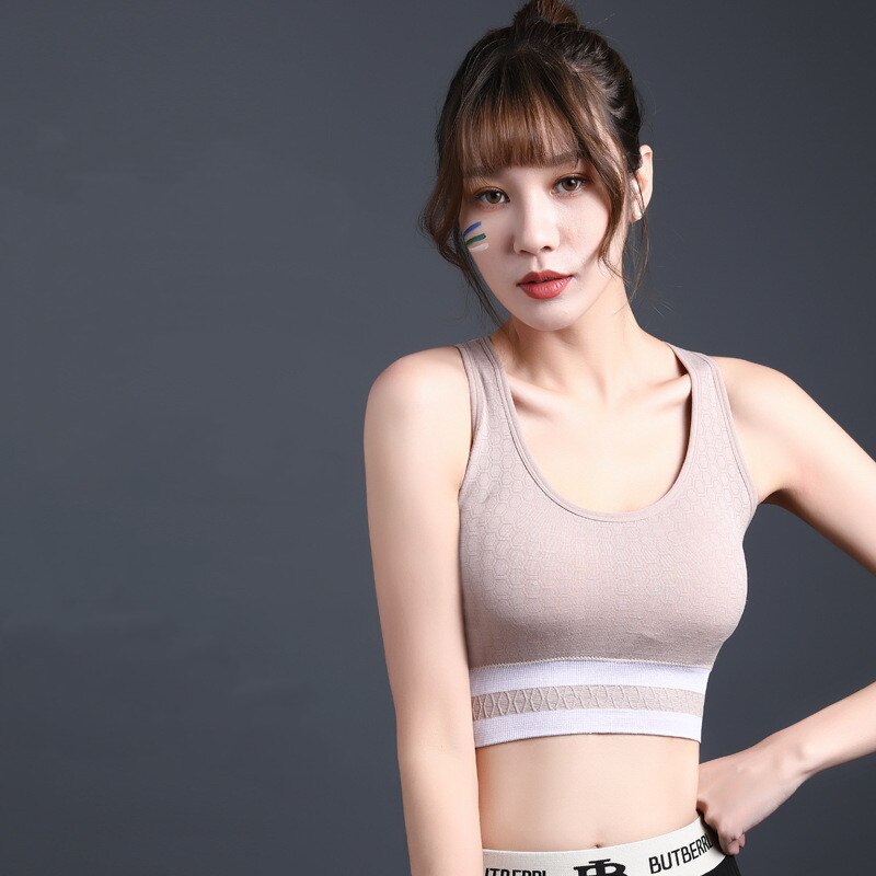 Chaleco de Yoga sin costuras para mujer, ropa deportiva para gimnasio, entrenamiento para correr, top transpirable de alto estiramiento, sin mangas