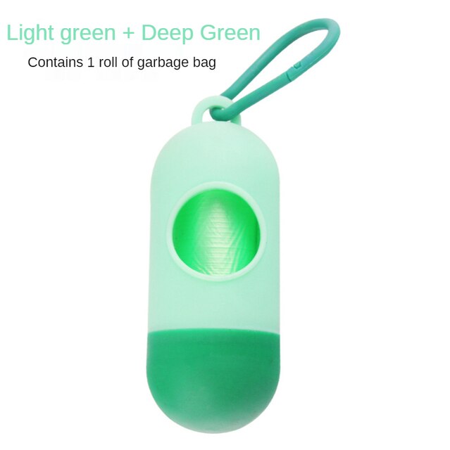 Distributeur de sacs à ordures pour chiens, porte-sac à ordures pour animaux de compagnie, fournitures pour chiens, collecteur de merde, sac de nettoyage pour chiots et chats: Style 3
