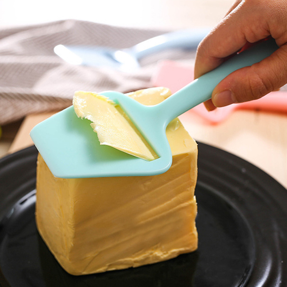 Cortador de jamón de queso, cortadora de plástico para cocina, pastel para hornear, herramienta para rebanar patatas, útil para la cocina del hogar