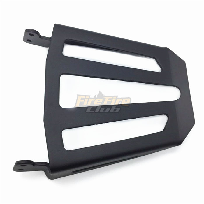 For Yamaha Star Bolt XVS950 XV950 XVS XV 950 - Black Steel Sport Sissy Bar Backrest Luggage Rack