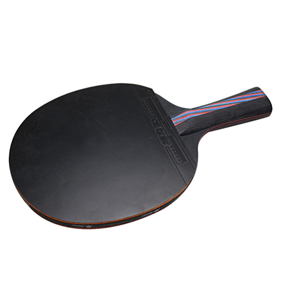 1 set bordtennisracketar allround pingisracket med 3 bordtennisbollar för träning av sportspelare (horisontellt grepp)