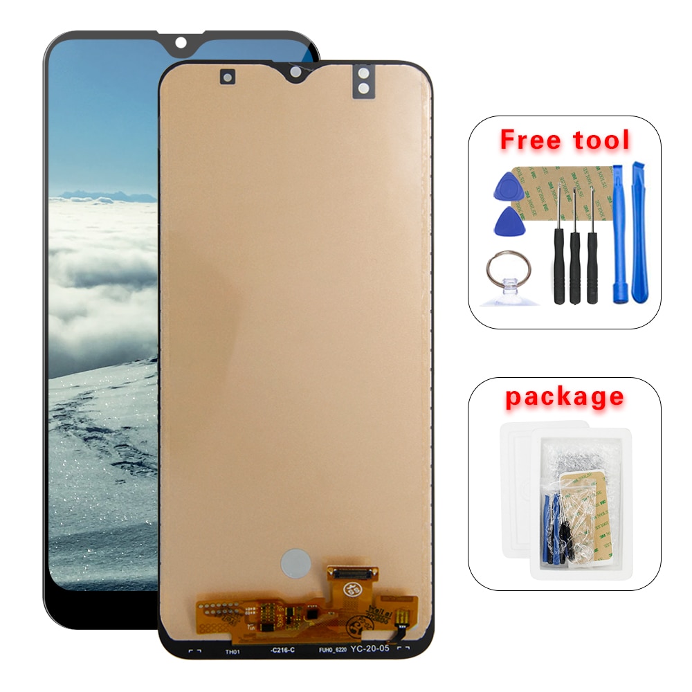 Voor Samsung Galaxy A30S SM-A307 Lcd Touch Screen Digitizer Glas Montage + Gereedschap