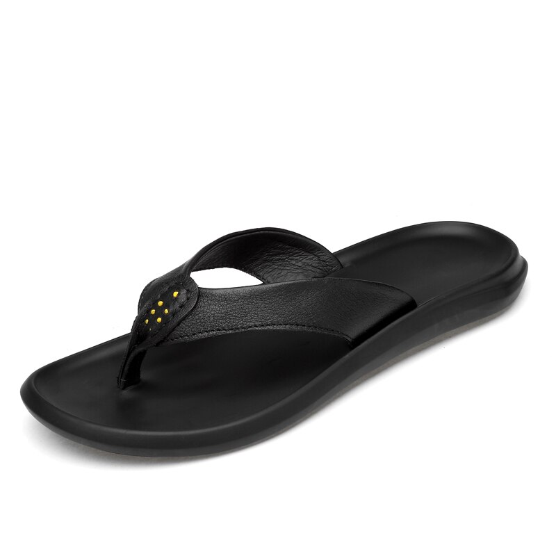För gummisandaler tofflor cuero sommarskor bulk sandalia strand sport flip sandal flip utomhus äkta herren
