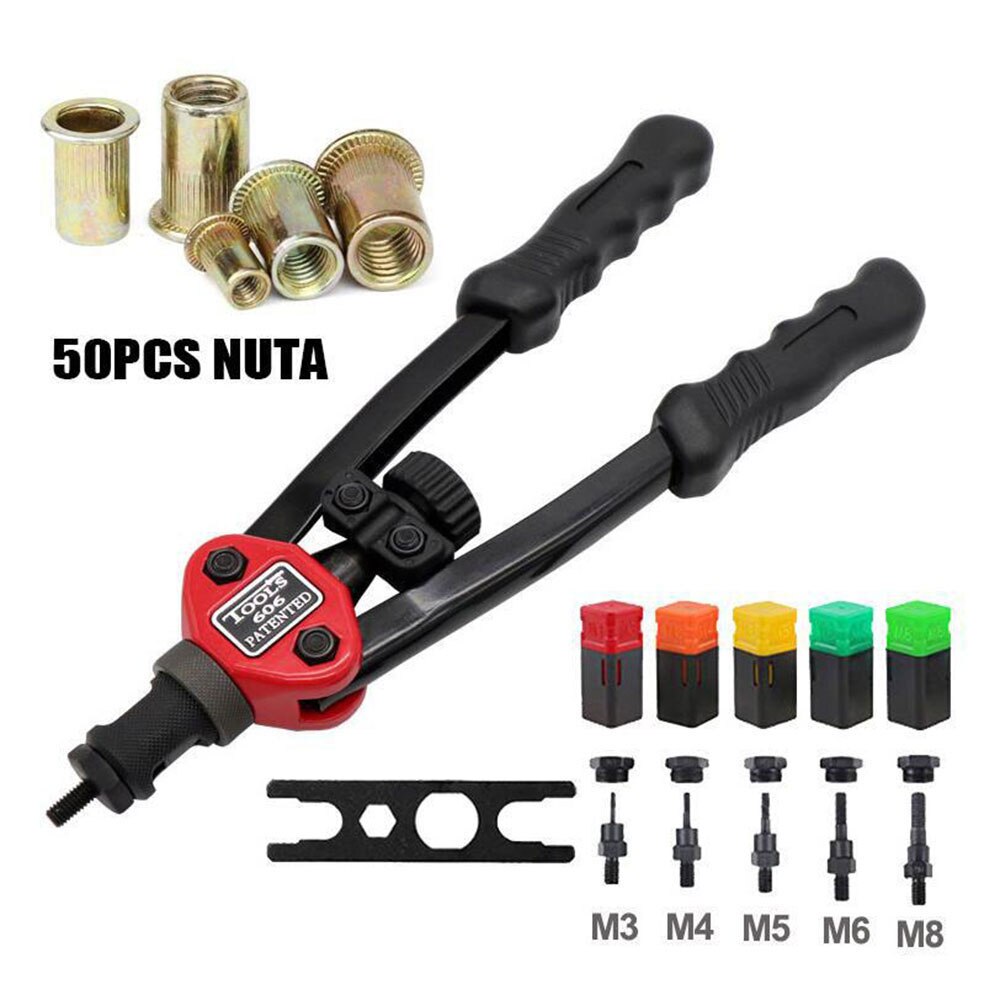Hand Rivnut Pliers BT-606 Rivet Nut Tool Hand Blind Klinkhamer Hand K... – Grandado