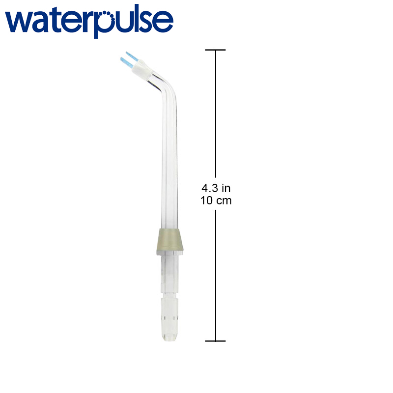 Waterpulse 2-pack Vervanging Plaque Tips voor Orale Irrigators Water Flosser Nozzle Jet Tip Hoofd van Tanden Bleken Accessoires