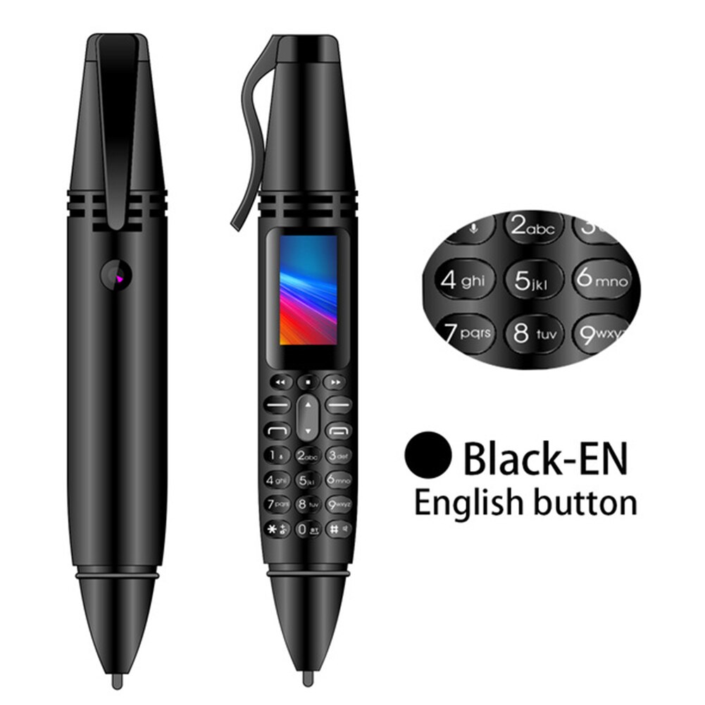 Mini Bluetooth Dialer Pen Tiny Screen Support SIM TF Card Mobile Phone