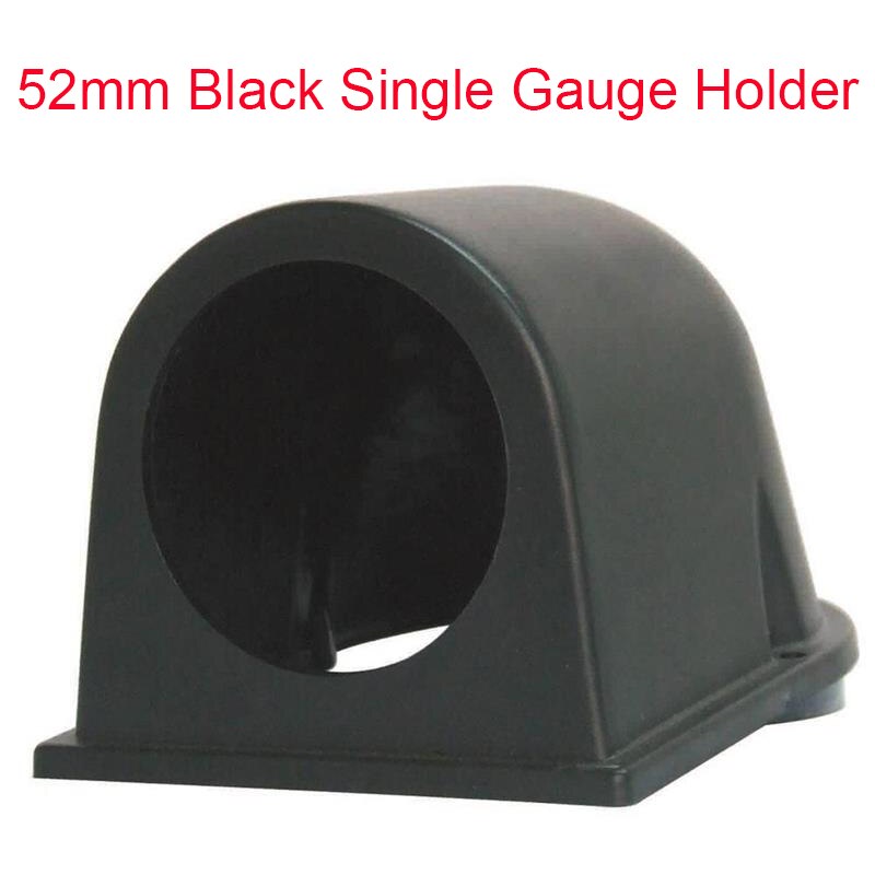 Tacómetro Digital LCD de 2 pulgadas, medidor de 52mm de rpm para agua, aceite, temperatura, voltios, medidor de presión de aceite, 7 colores: Gauge Holder