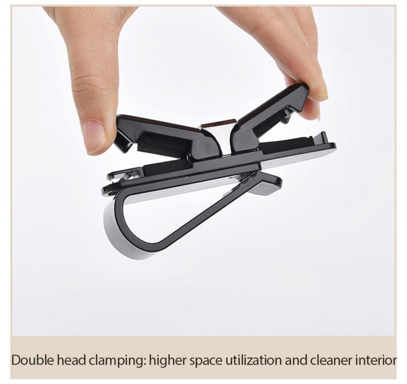 1Pcs Car Sun Visor Sunglasses Holder Glasses Case Auto Fastener Cip Car Vehicle Auto Accessories Auto Fastener&Clip Glasses Case