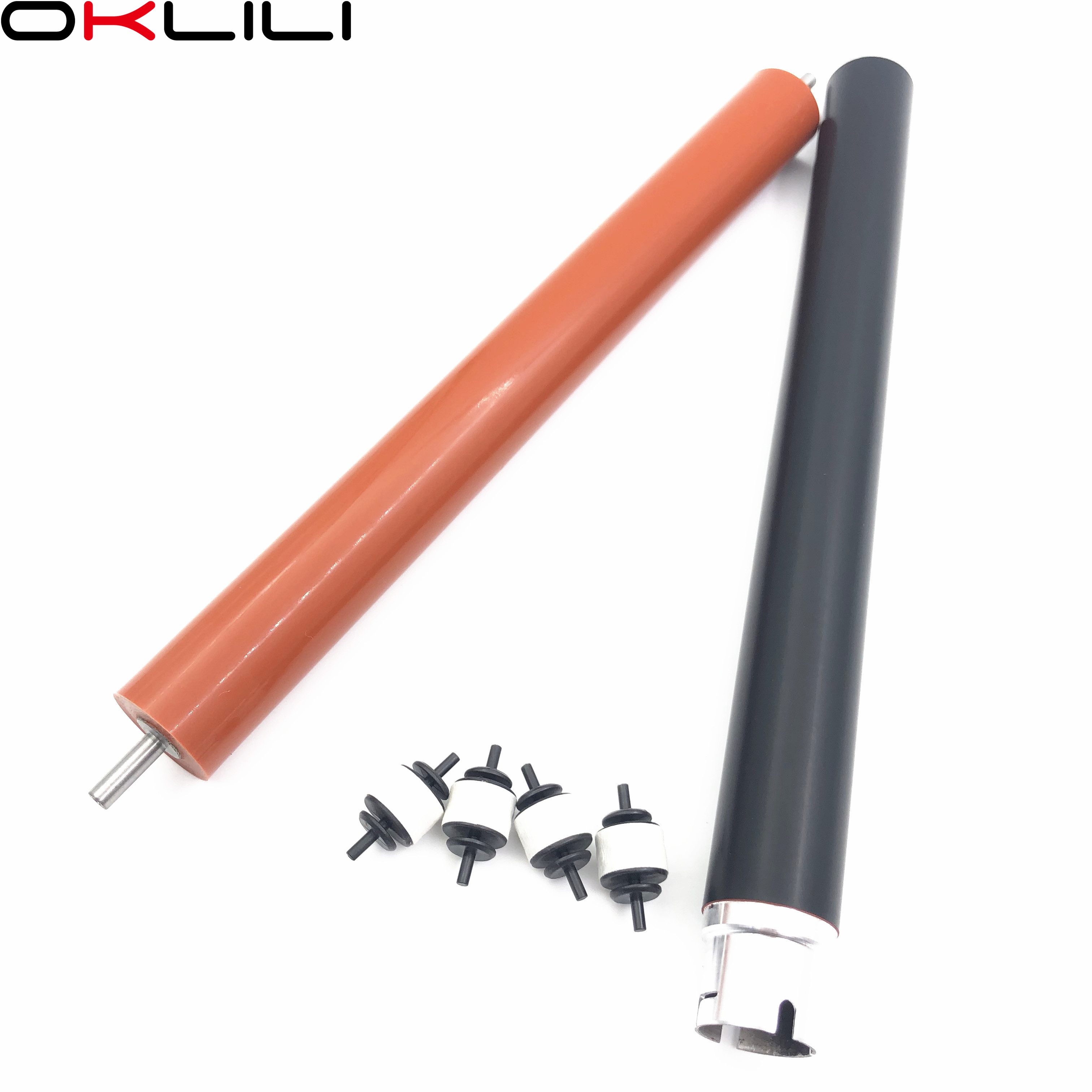 Heat Upper Fuser Roller lower pressure + cleaning for Brother HL L8250 L8260 L8350 L8360 L9200 L9310 MFC L8600 L8610 L8900 L9570