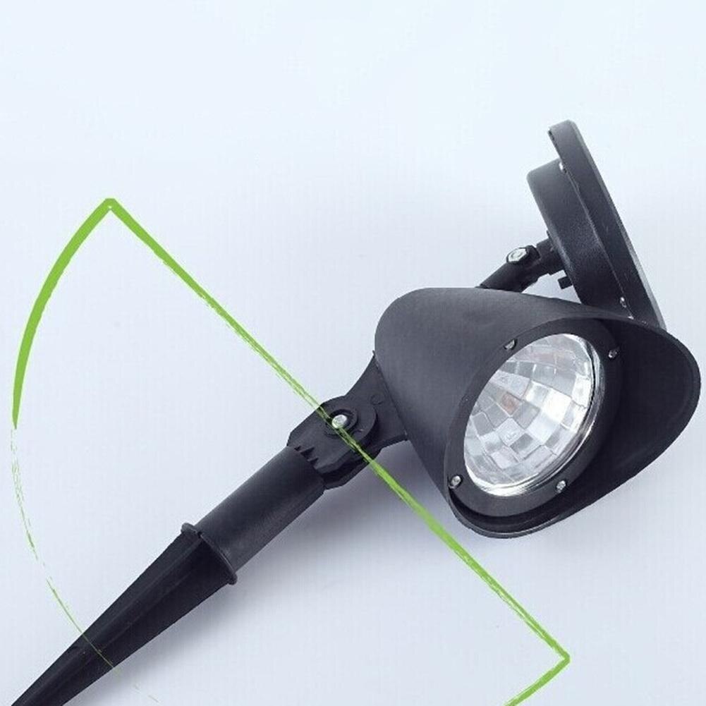 3 LED IP44 Solar Powered Spotlight Outdoor Garden Landscape Lawn Yard Path Spot Light Decor Auto On Light Lamp