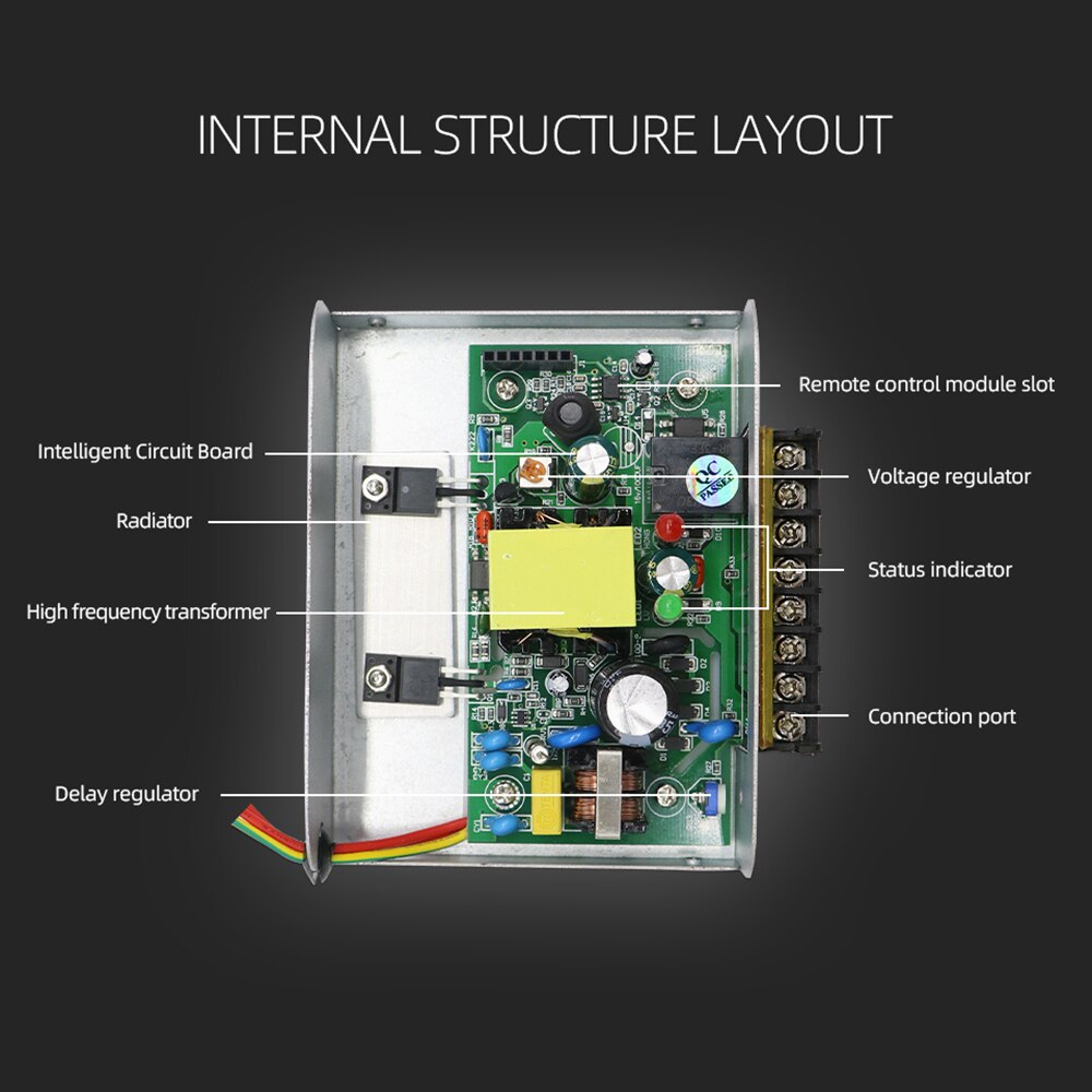 Jeatone Access Control Power Supply Transformer Door Supplier Adapter Covertor System Machine for Video Intercom Electronic Lock