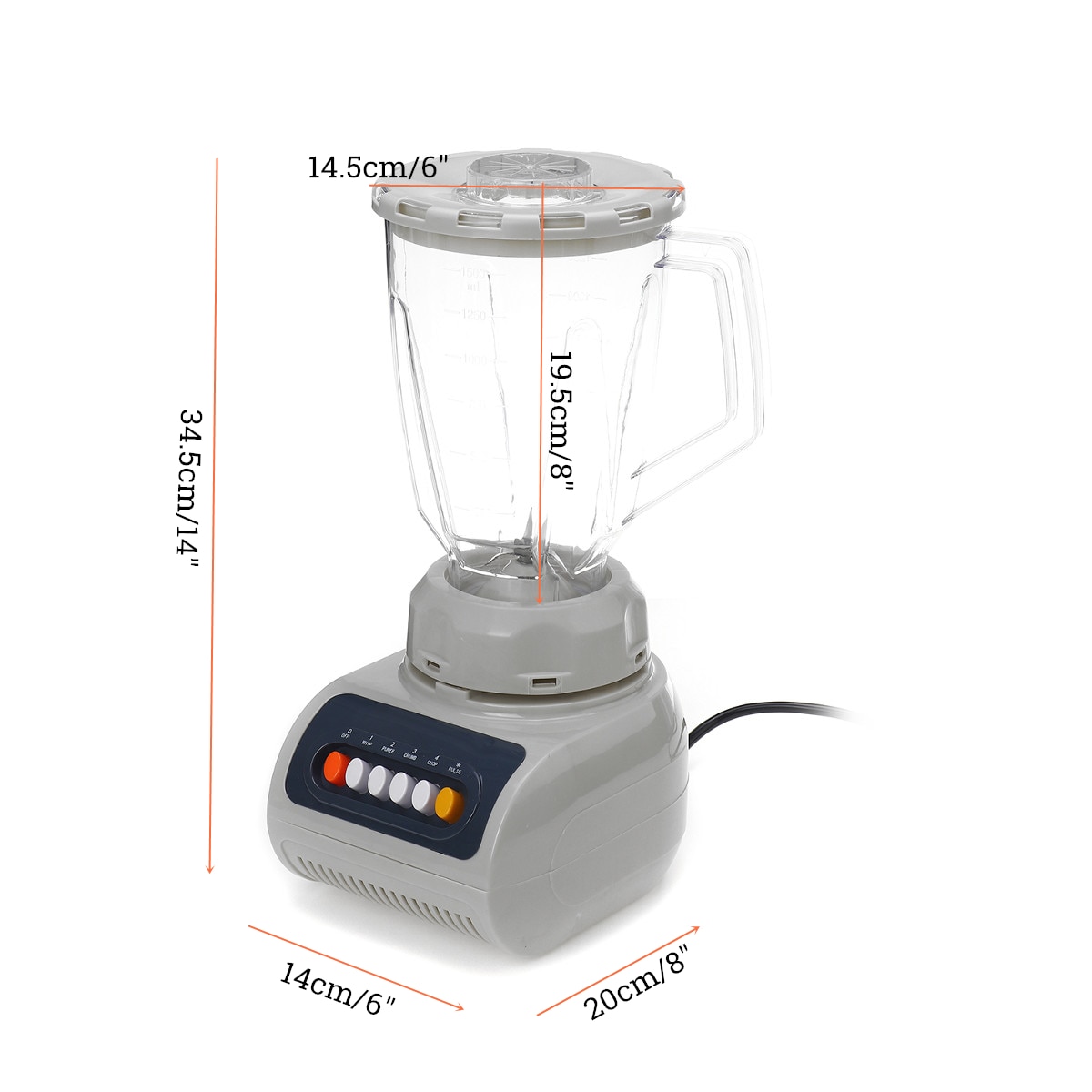 220v 300w kommersiell kvalitet mixer mixer bpa gratis kraftig automatisk fruktjuicer kök matberedare iskross smoothies