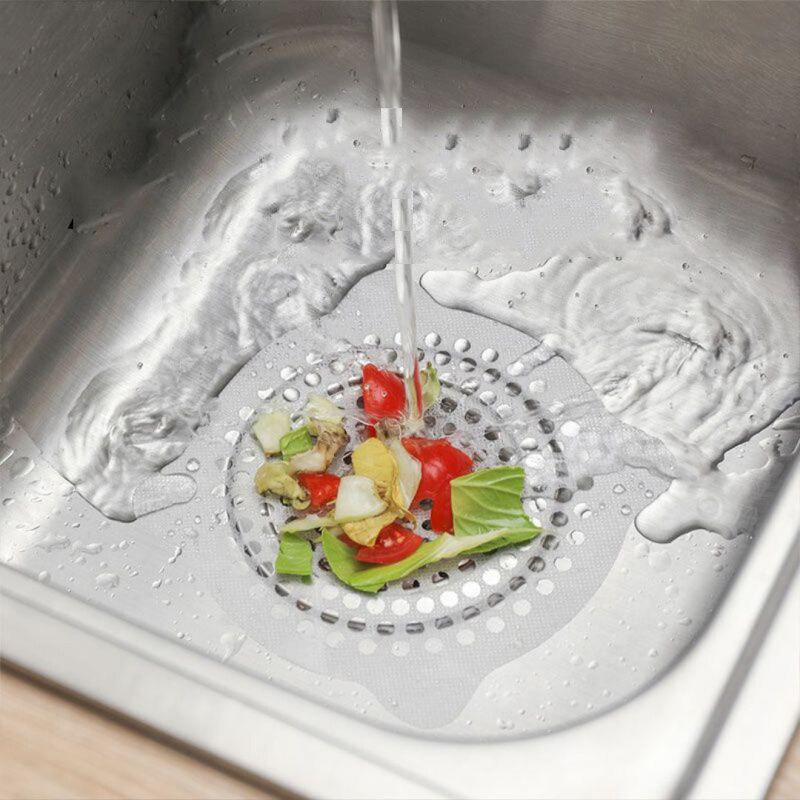 Łazienka jednorazowy filtr robić zlewu czyszczenie włosów odpływ prysznicowy naklejki spustowy wyłapywacz włosów sitko pokrywa wpustu narzędzie kuchenne