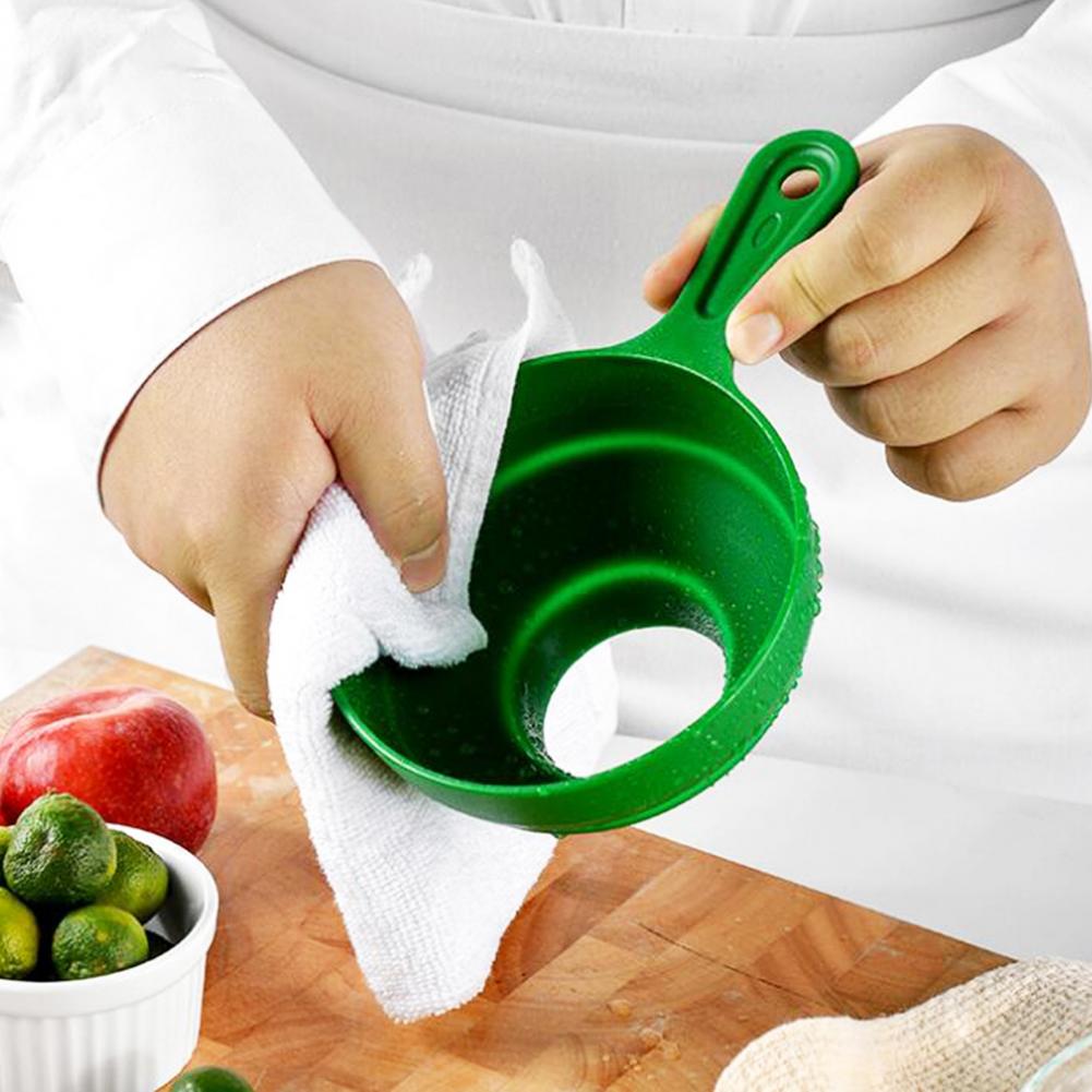 80% Sales! Filling Funnel Harmless Portable Smooth Inner Wall Kitchen Space-saving Hooper for Travel