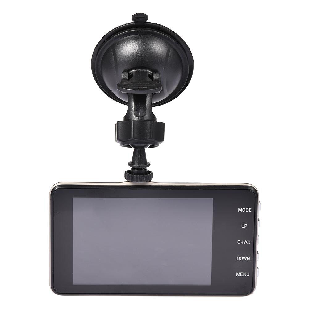 4 Inch Lcd-scherm 170 Graden Dash Cam Dual Lens Hd 1080P Camera Auto Dvr Voertuig Video Recorder G-Sensor Parking Monitor