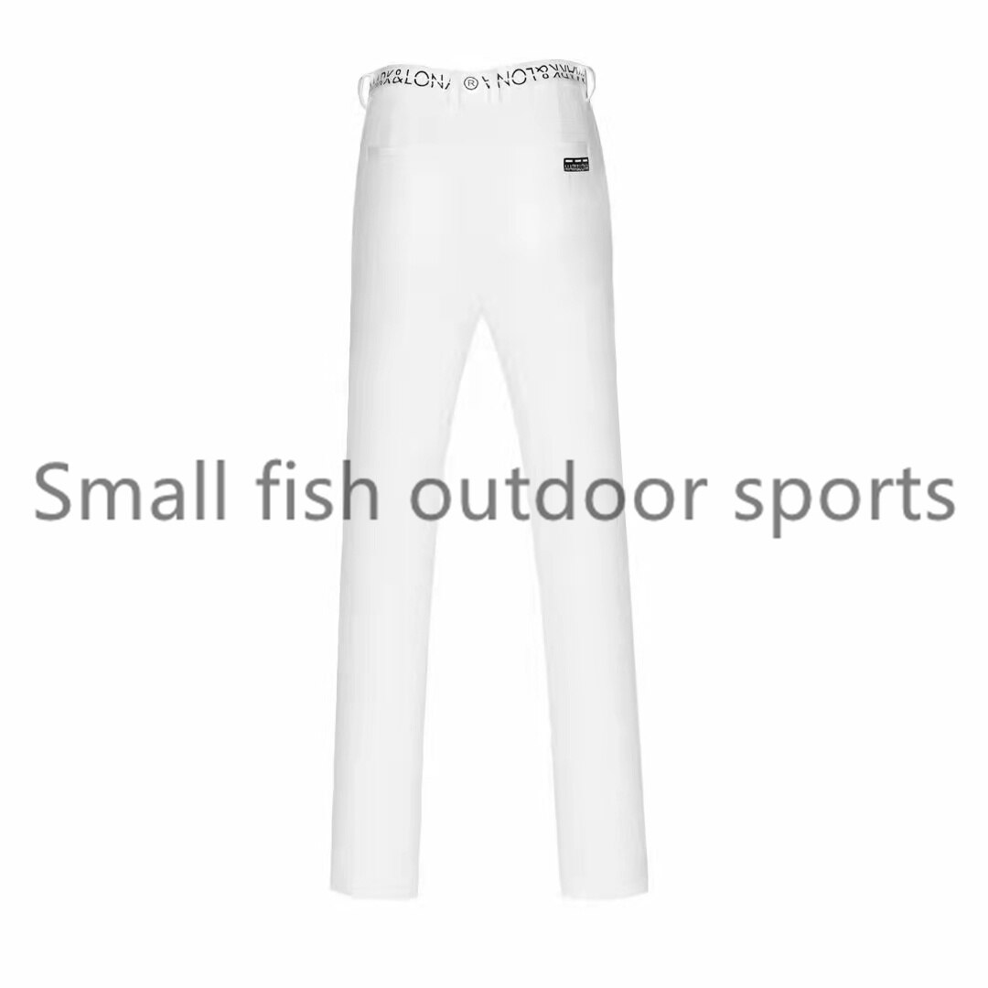 Spring Autumn Men Clothing MARK.LONA Golf Pants Solid Outdoor Leisure Sports Trousers