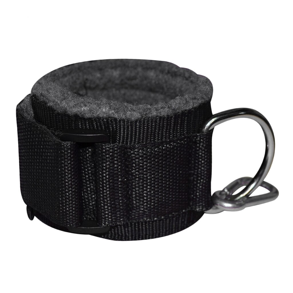 Correa de tobillo acolchada ajustable para Fitness, puño para Kickbacks, entrenamiento con glúteos, extensiones de piernas, rizos, abductores de cadera, máquinas de Cable