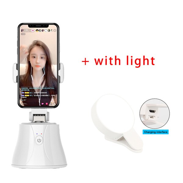 AI Gimbal 360 Drehung Gesicht Verfolgung Selfie Stock Stativ Objekt Verfolgung Halter Gimbal Pro Handy, Mobiltelefon Live Rundfunk: 04
