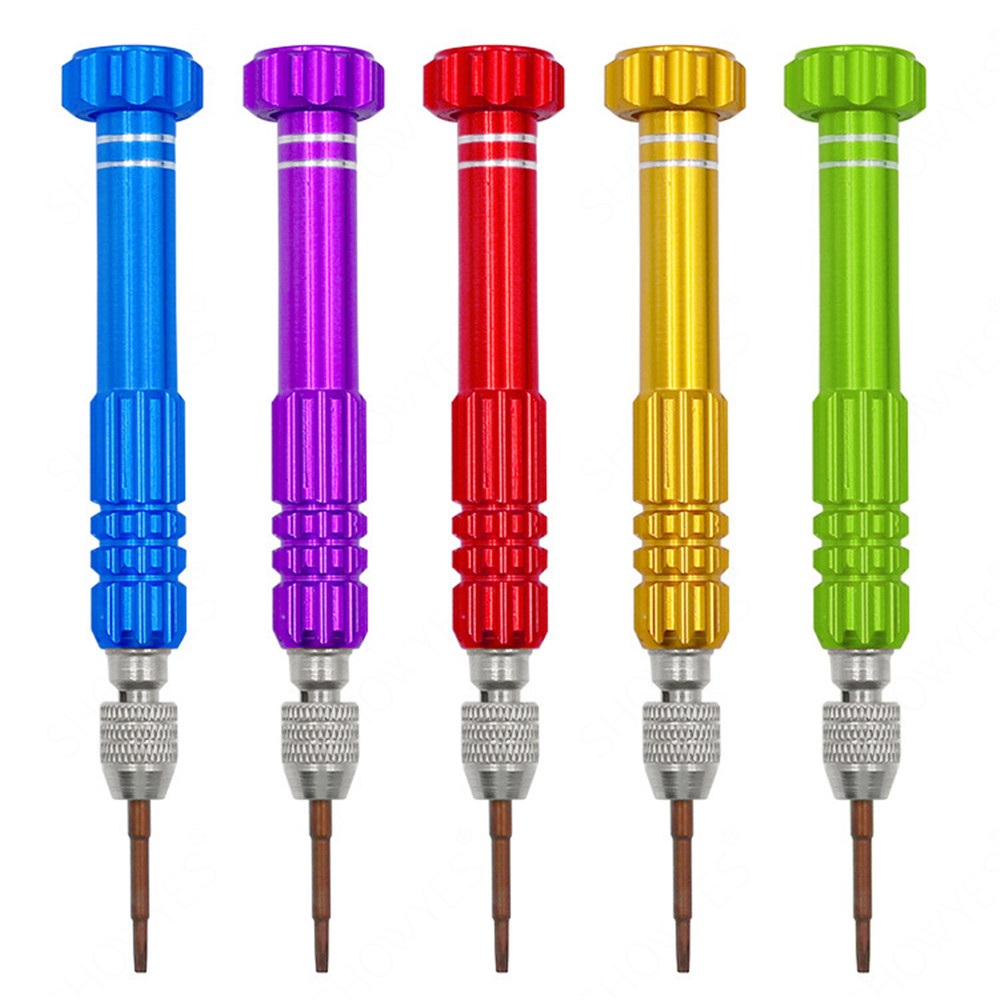 Laptops 5 in 1 Screwdriver Mobile Phone Repair tool T5 T6 Cross plum Screws Driver Set disassembly pry bar Rocker cleaning brush