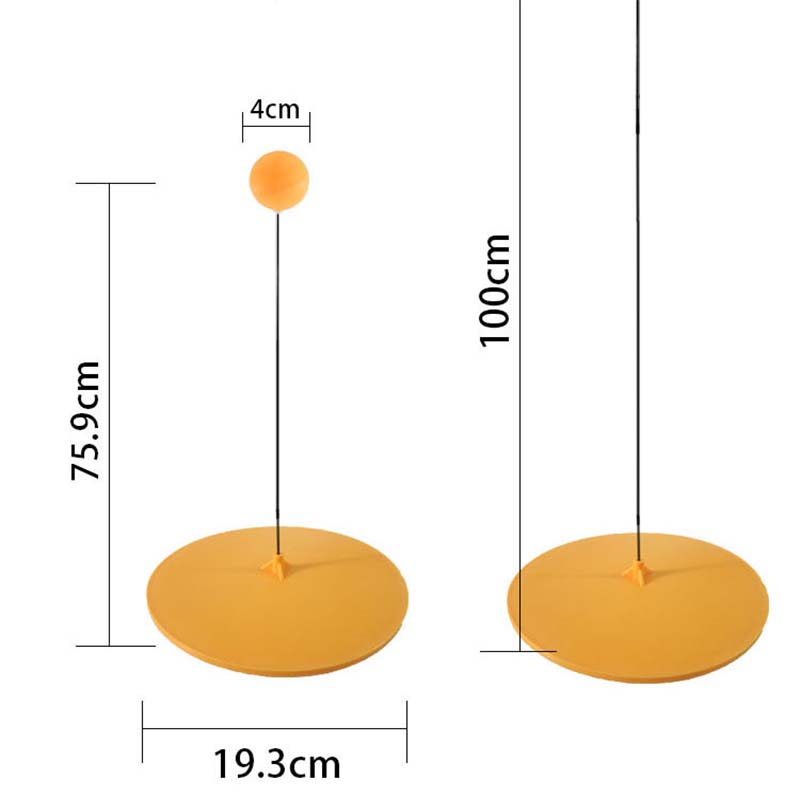 Portable Table Trainer Indoor Table Tennis Soft Shaft Training Machine Elasticity Kid Adult Ping Pong Practice Trainer