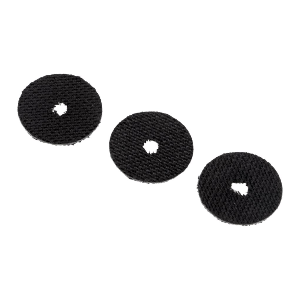 3pcs Carbon Fiber Drag Washers Spinning Baitcasting Drum Reel Parts Fishing Reels Tools M L: L