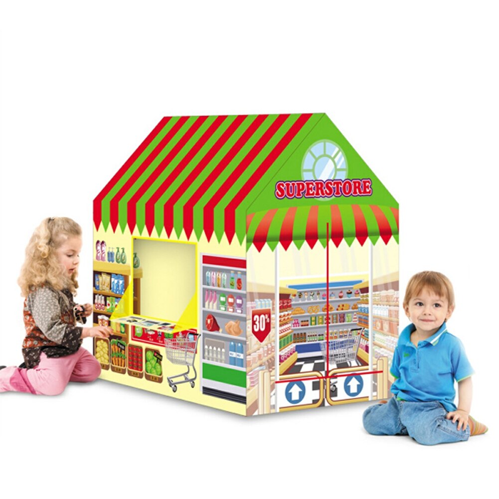 Kinderen Tenten, Kinderen Play House Tenten, indoor En Outdoor Games Kinderen Speelhuis Paleis Tenten Beste Cadeau Voor Kinderen: 06