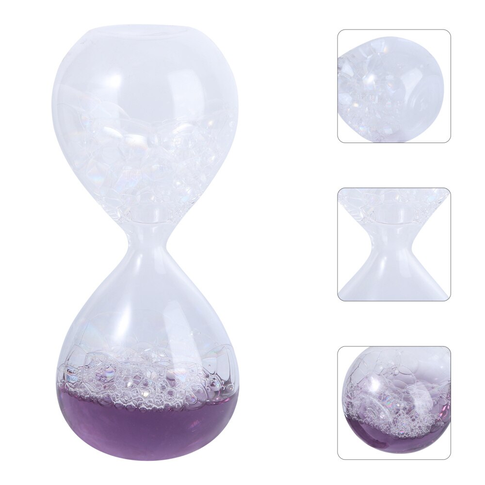 Decorative Hourglass Glass Sand Clock Timer Adornment Home Timing Tool