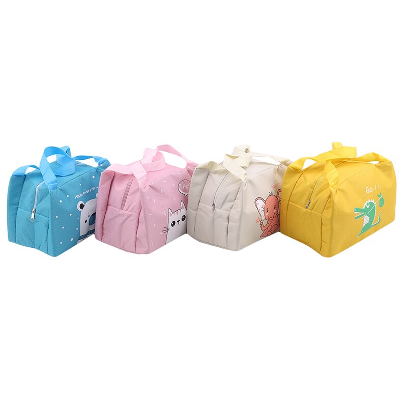 Modieuze draagbare lunchtas schattige verdikte student draagbare isolatie lunchtas thuis keuken voedsel isolatie tas