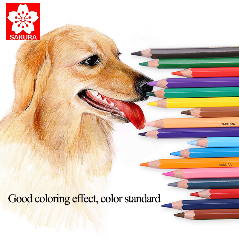 SAKURA Water Soluble Colored Pencils 72 Colors Wat... Grandado