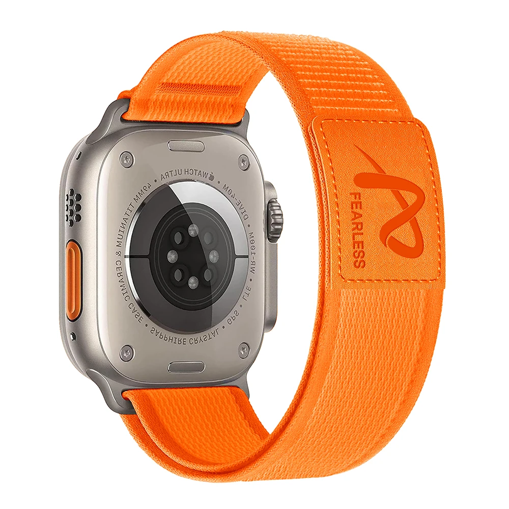 Trail Loop Strap For Apple Watch Bracelet 49mm 45mm 44mm 42mm 41mm 42mm 46mm Nylon Band For Iwatch Series Ultra 10 9 8 7 6 5 SE: Blue Pink / 18mm