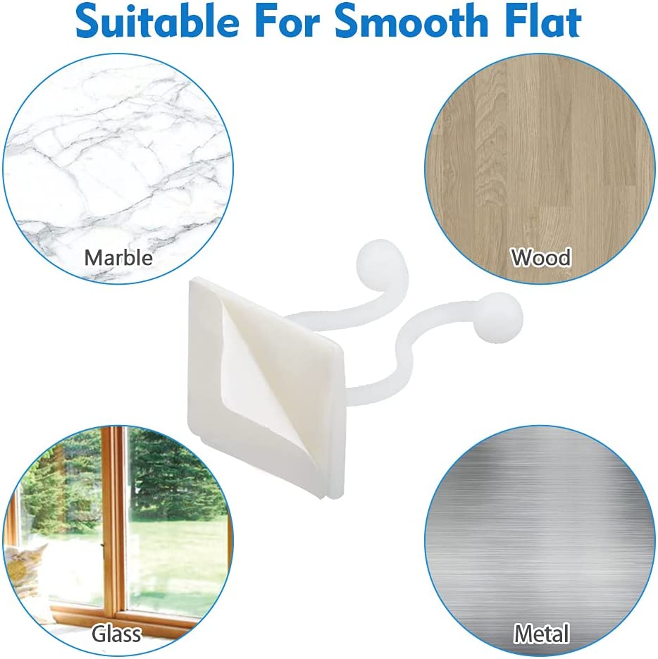 Clips muraux pour plantes grimpantes, crochet à boucle fixe auto-adhésif, pince en rotin, Stent pour plantes, Clips pour vigne grimpante murale pour plantes de jardin