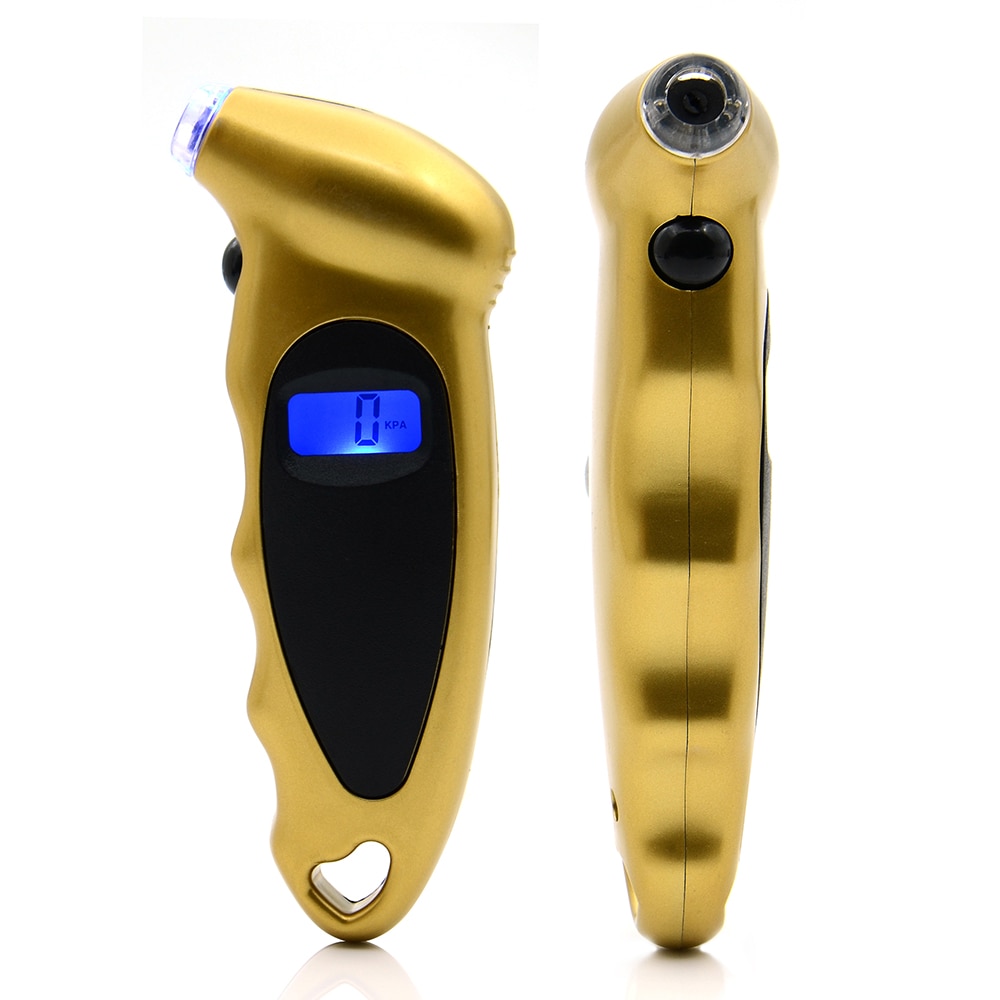 Lcd-skärm digital däck lufttrycksmätare manometer barometertestare