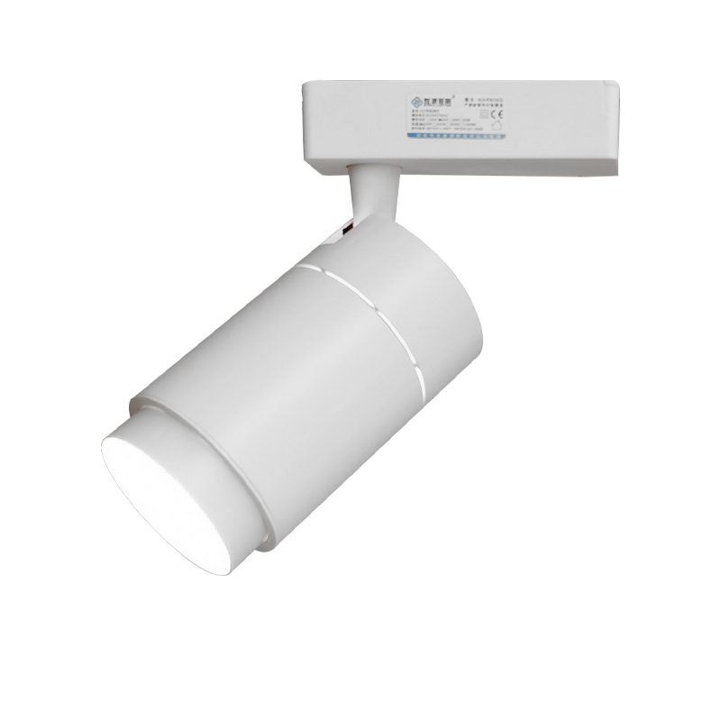 Adjustable beam size LED ceiling light 5w/7w/12w/15w/20w/30w COB spotlight variable zoom mode track lighting bar restaurant: S / PURPLE / 5w