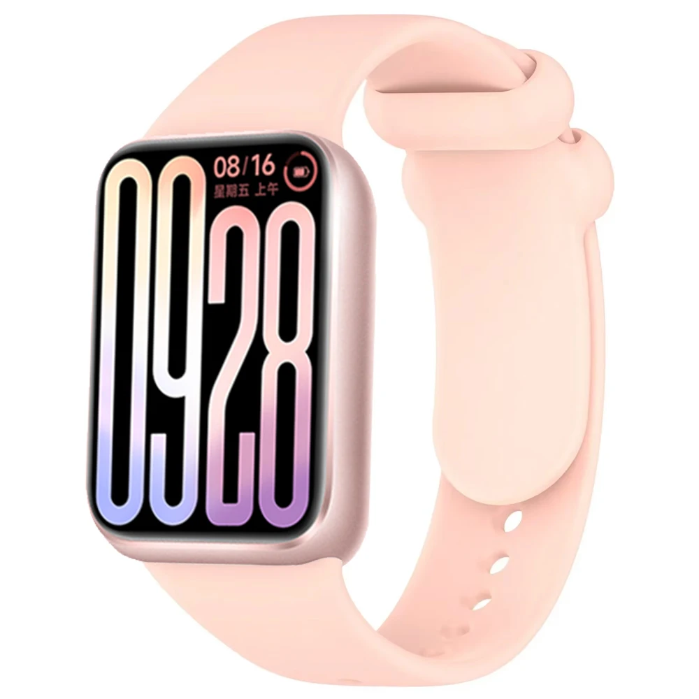 Silikoniranneke xiaomi mi band 8 9 pro sport -älykellolle, korvaava ranneke xiaomi redmi watch 5 4 -ranneketarvikkeet