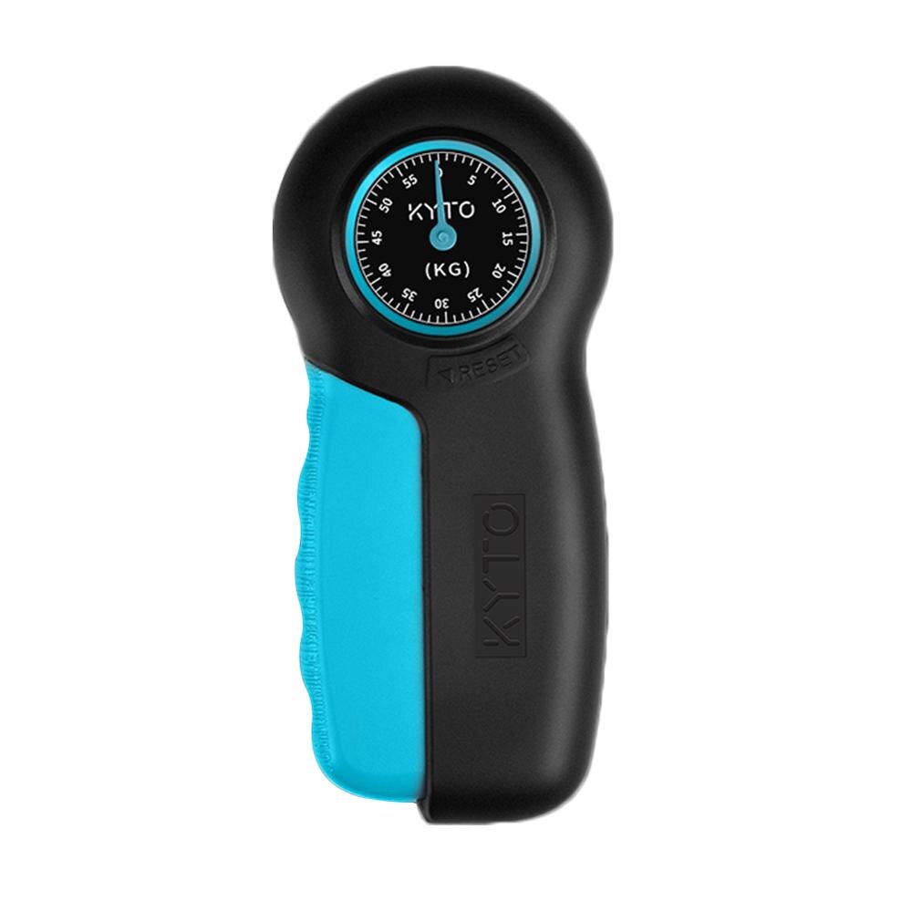 Hand Dynamometer Grip Power Strength Meter Hand Force Power 121lb / 55kg ,Force gauge: Blue