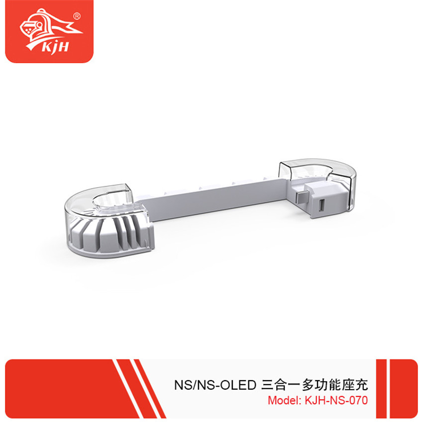 Switch OLED Host Cooling Fan Joycon Handle Charging Base with Card Box Temperature Cooler Fan for Switch Console NS Accessories