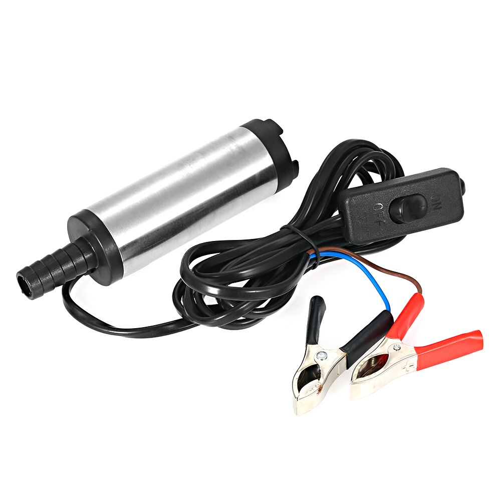 DC 12V/24V Submersible Pump for Pumping Diesel Oil Water 38mm Water Oil Diesel Fuel Transfer Pump Refueling Electric Oil Pump