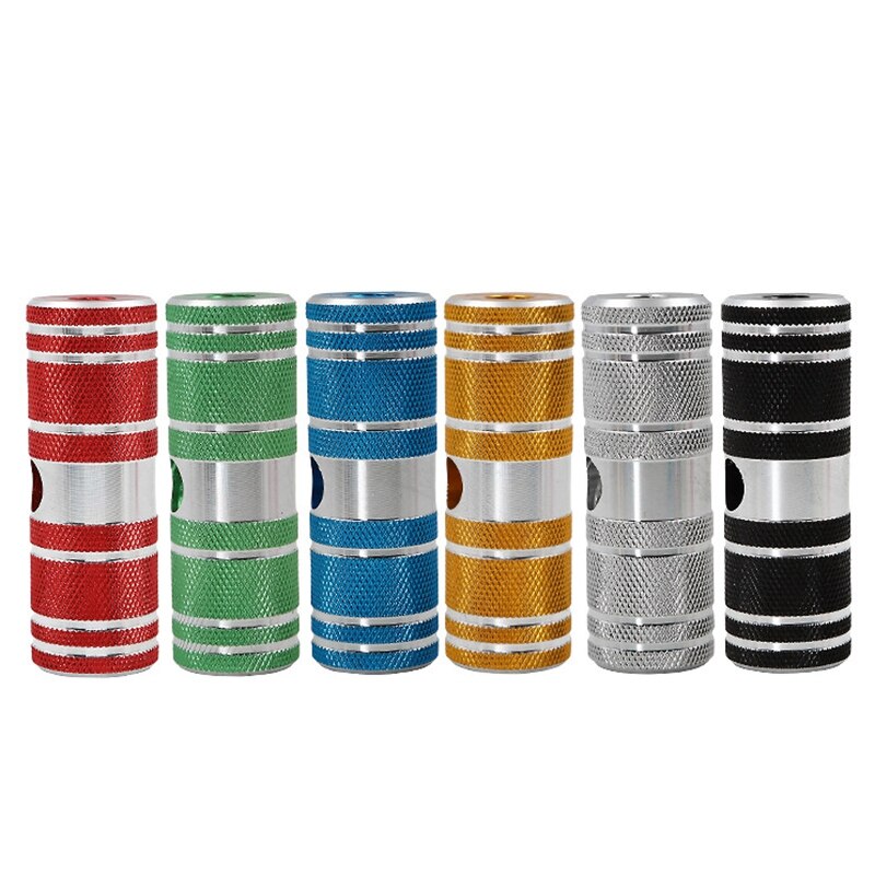 2Pcs Aluminum Nonslip MTB Bike Bicycle Pedal Front Rear Axle Foot Pegs BMX Footrest Lever Bike Accessories