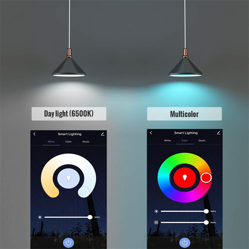 Tuya smart lyspære 15w zigbee 3.0 wifi  e27 fargerik rgbcw dimbar 85-265v smart home led lampe kompatibel alexa google home