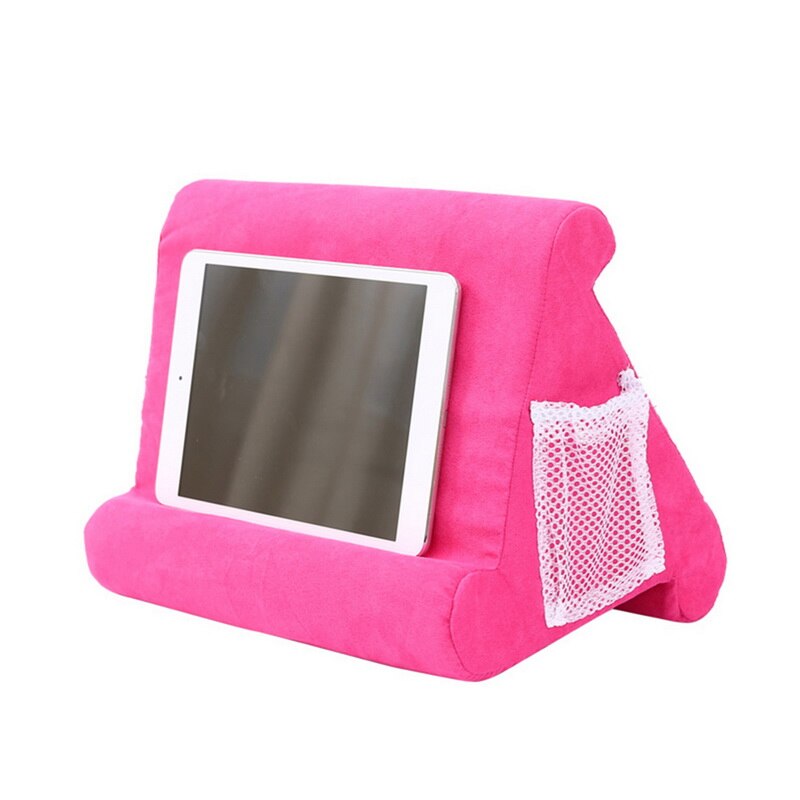 Soporte para portátil, almohada para Tablet, Lapdesk de espuma, cojín de refrigeración multifunción para portátil, soporte para tableta, soporte para atril, cojín de descanso para Ipad: rose red