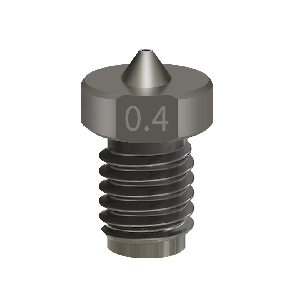 Top Hardened steel V6 Nozzle for 3D Printers hotend 3D Printer Nozzle for E3D hotend titan extruder prusa i3 mk3