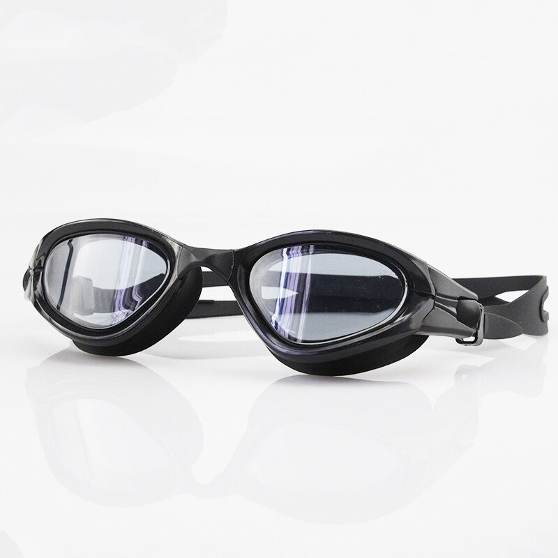Adult Waterproof Anti-fog Silica gel Swimming Goggles Large Frame Men Women Swim Glasses 3 Nose Bridge Swimming Oculos