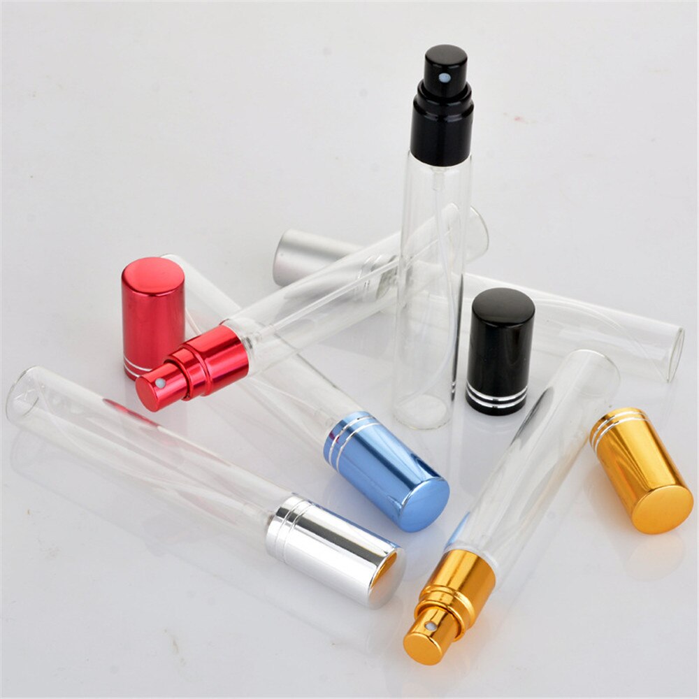 leer Klare Glas sprühen Flasche 10ml 15ml Parfüm Zerstäuber Flasche mit sprühen, nachfüllbar Leere Parfüm Flasche Feinen Nebel sprühen