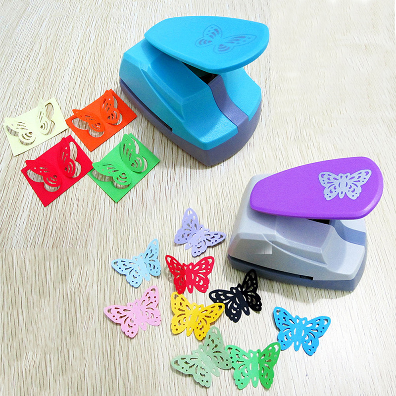 Perforateur de trous papillon Eva mousse, jouets pour enfants, Machine à découper le papier, outils de Scrapbooking, gaufrage