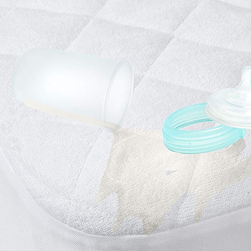 Afbc 2 Stuk Wieg Matras Protector, Peuter Waterdichte Mat Met 28 Inch X 52 Inch Wieg Matras Cover