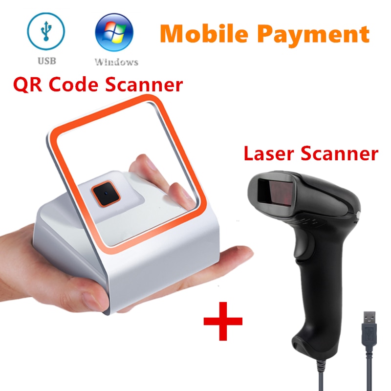 Escáner de código de barras SUNMI Pocket Auto QR 1D/2D, lector de códigos para pagos de teléfonos móviles, compatible con Windows Linux Plug and Play