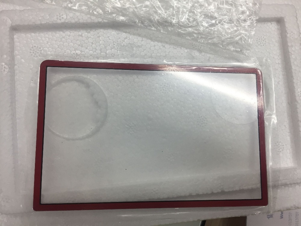 Rode Kleur Vervanging Top Oppervlak Glas voor 3DS LL XL 3 dsxl 3 dsll Screen Outer Lens Cover Reparatie deel